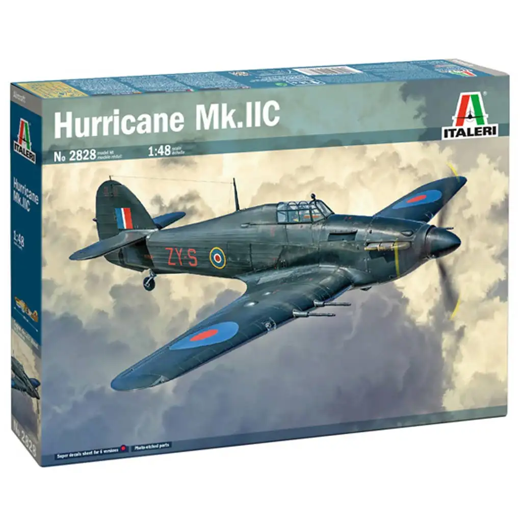 Italeri 1/48 Hurricane Mk.IIC Flugzeugmodellbausatz