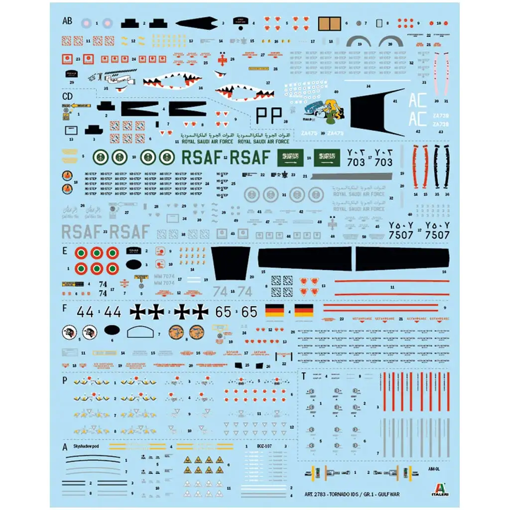 Italeri 1/48 Tornado GR.1/IDS Flugzeugmodellbausatz kép 8