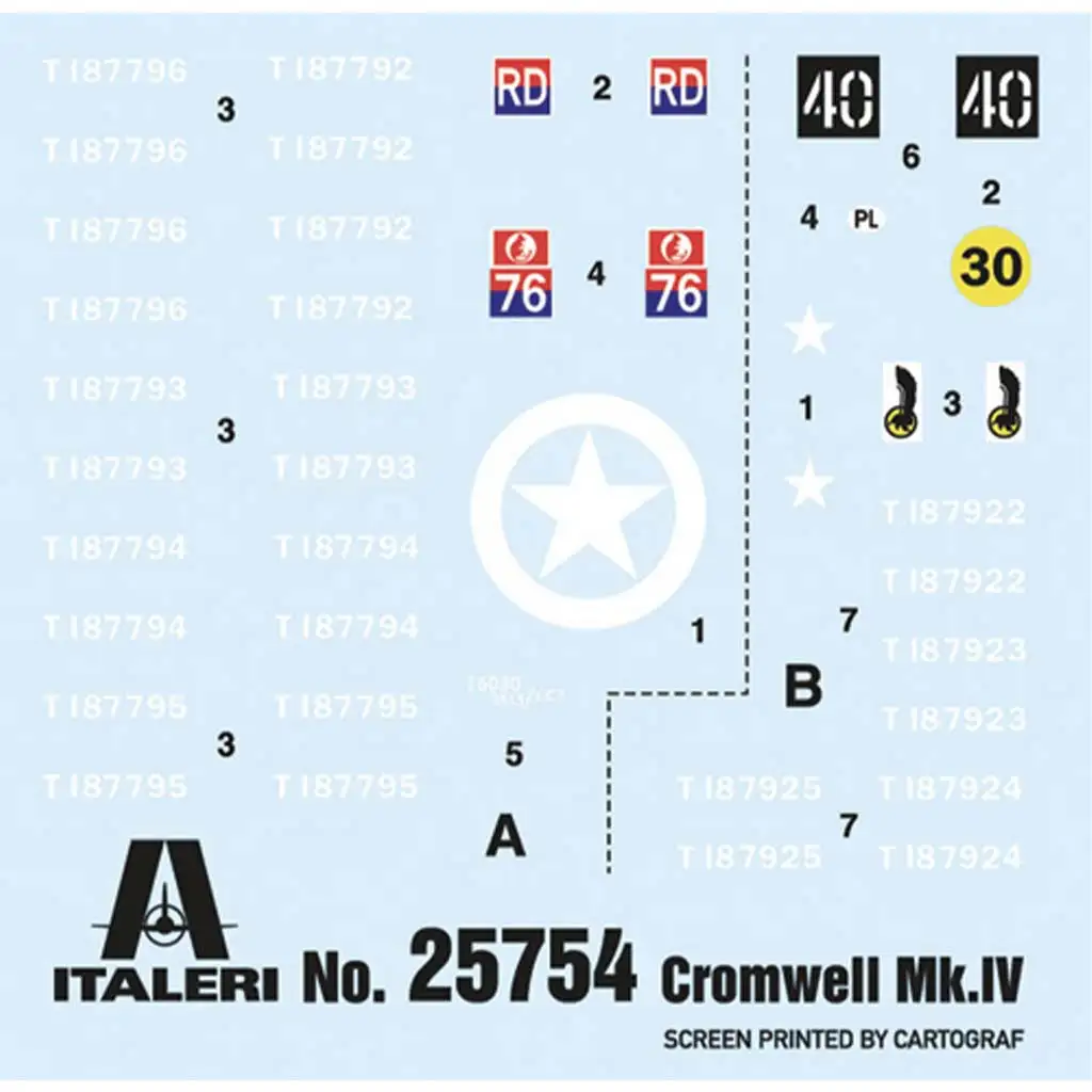 Italeri 1/56 Cromwell Mk. IV Panzerbausatz kép 5