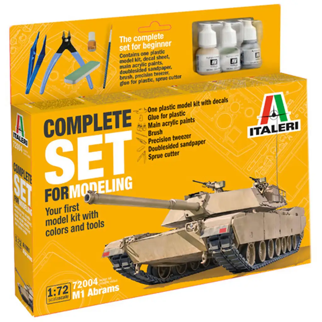 Italeri 1/72 M1 Abrams Panzer Modellbausatz