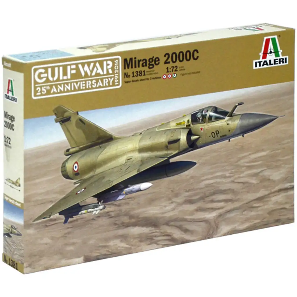 Italeri 1/72 Mirage 2000C Jagdflugzeugmodell