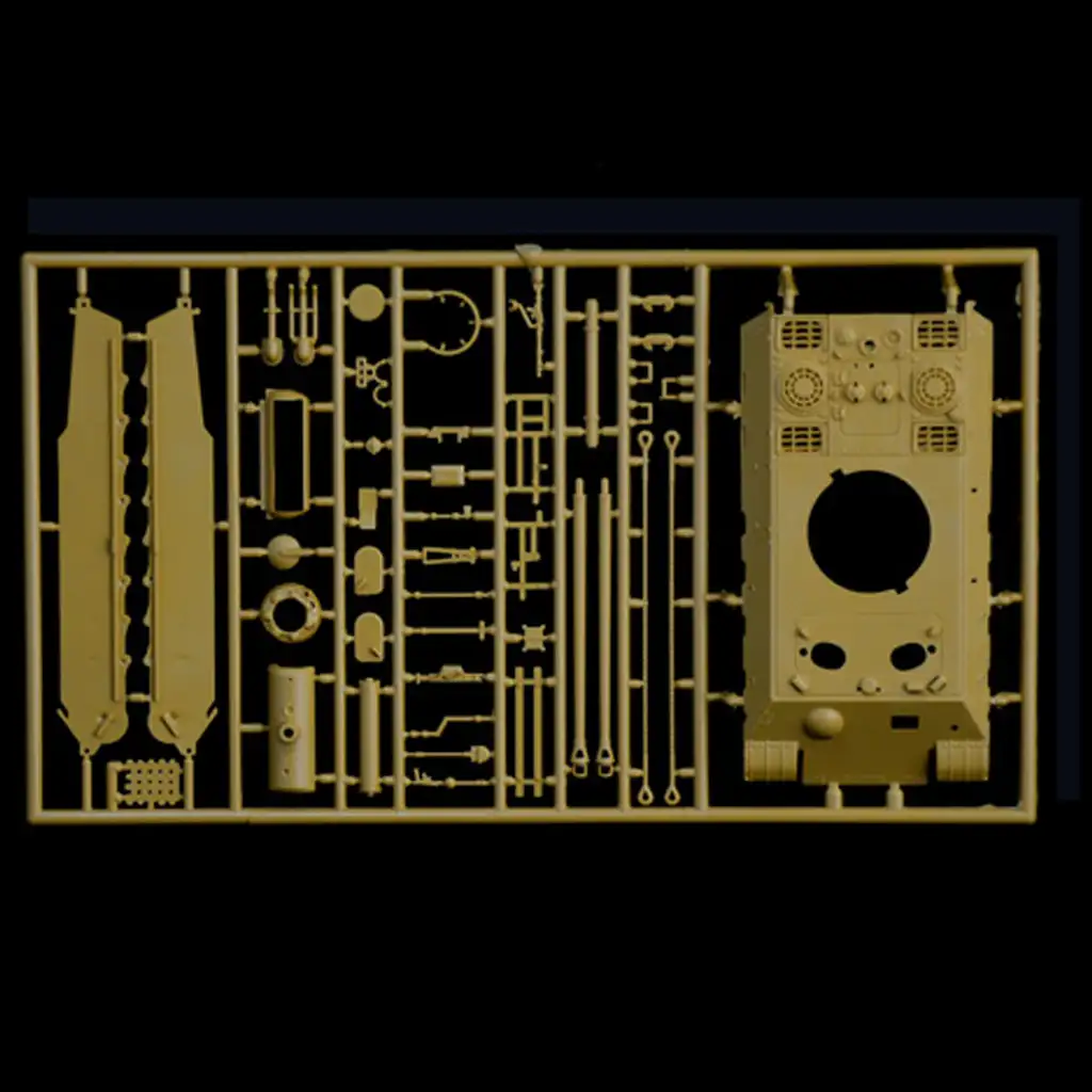 Italeri 1/72 Pz. Kpfw. V Panther Ausf. A Panther Panzer Modellbausatz kép 3