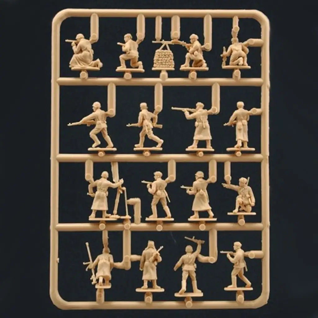 Italeri 1/72 Russische Infanterie Winteruniform Russische Winteruniformierte Soldatenfiguren Modellbausatz kép 3