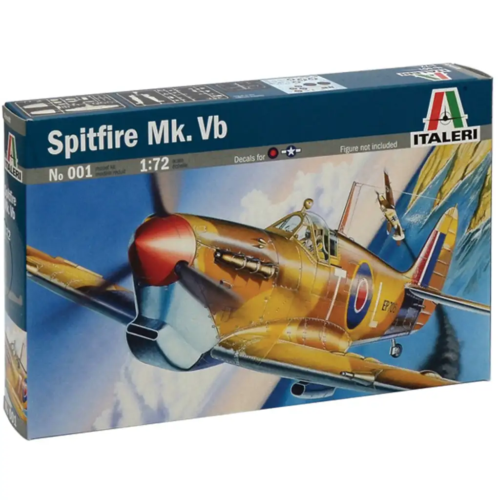 Italeri 1/72 Spitfire Mk. Vb Jagdflugzeugmodell
