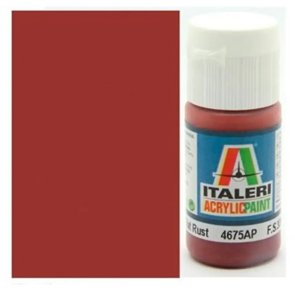 Italeri Flat Rust (4675AP) - Matt rostbraune Modellbaufarbe 20ml