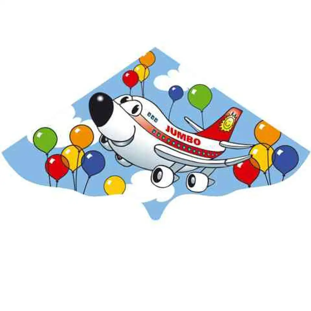 Jumbo, das Passagier-Drachenflugzeug