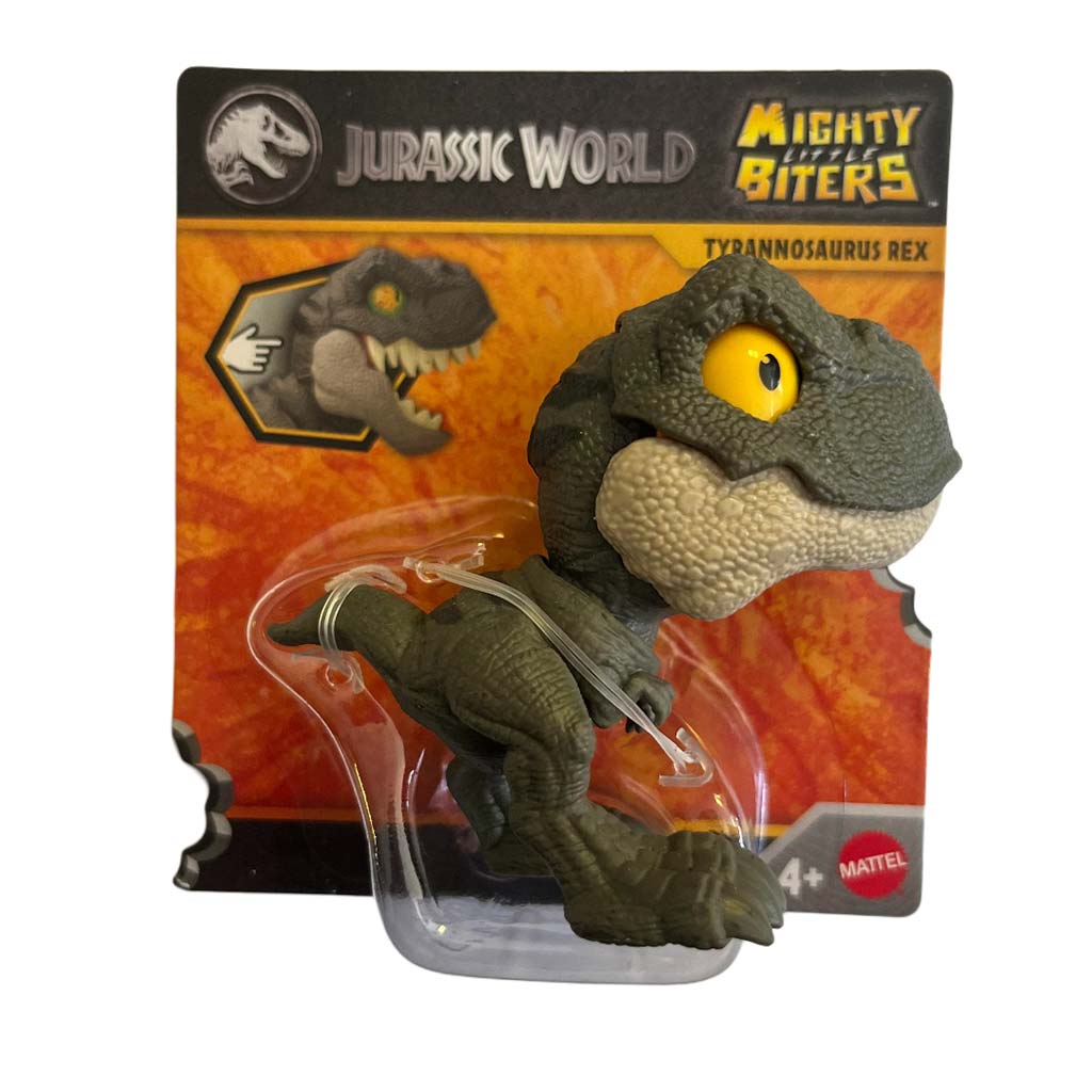Jurassic World: Beißende Mini-Tyrannosaurus Rex Figur - Mattel