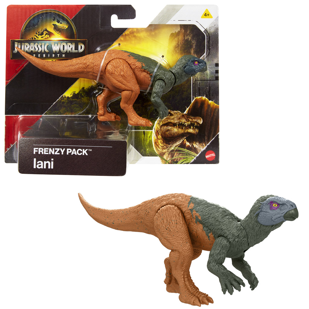 Jurassic World: Wiedergeburt Frenzy Pack Lani Dinosaurier-Figur - Mattel