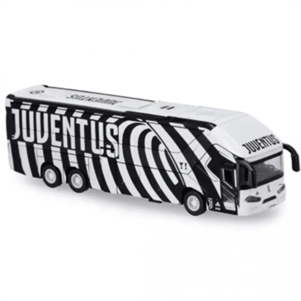 Juventus Mannschaftsbus, Rückzieh-Auto 1/50 - Mondo Motors