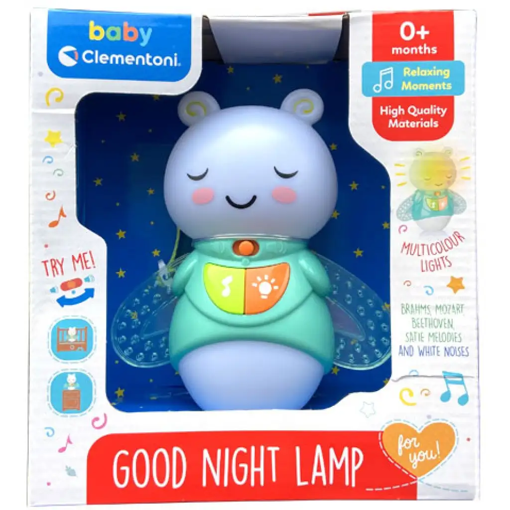 Käfer-Nachtlicht mit Musik und Soundeffekten – Clementoni Baby