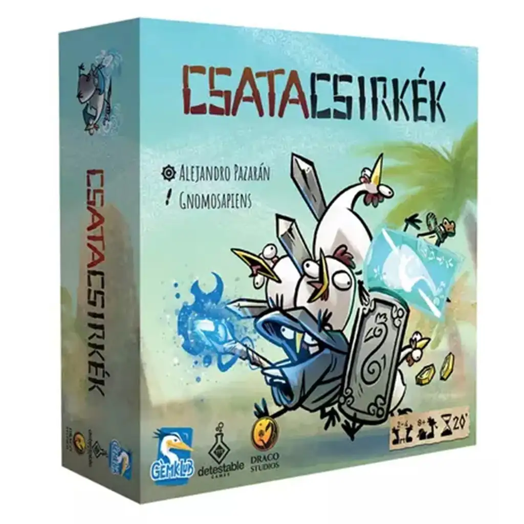 Kampfhühner-Brettspiel