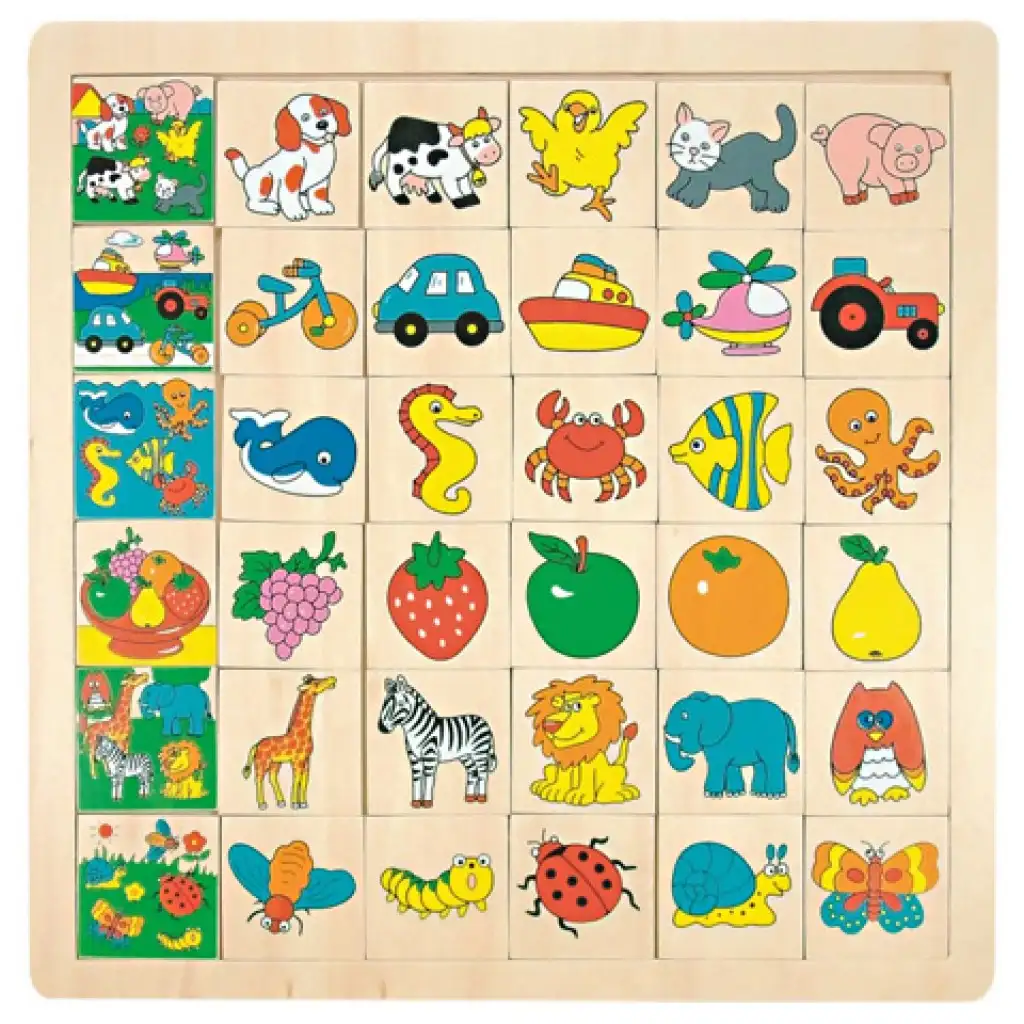 Bildpuzzle-Logikspiel