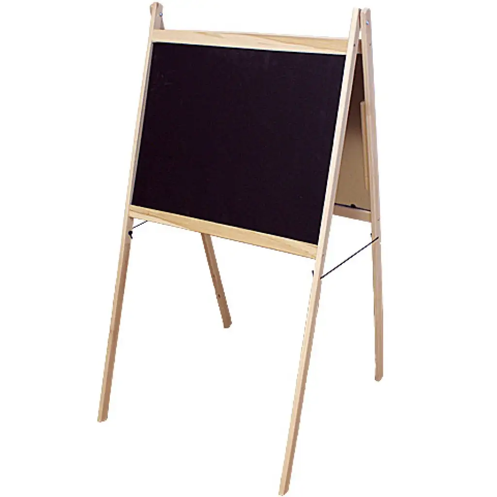 Zweiseitige Zeichenplatte aus Holz kép 2