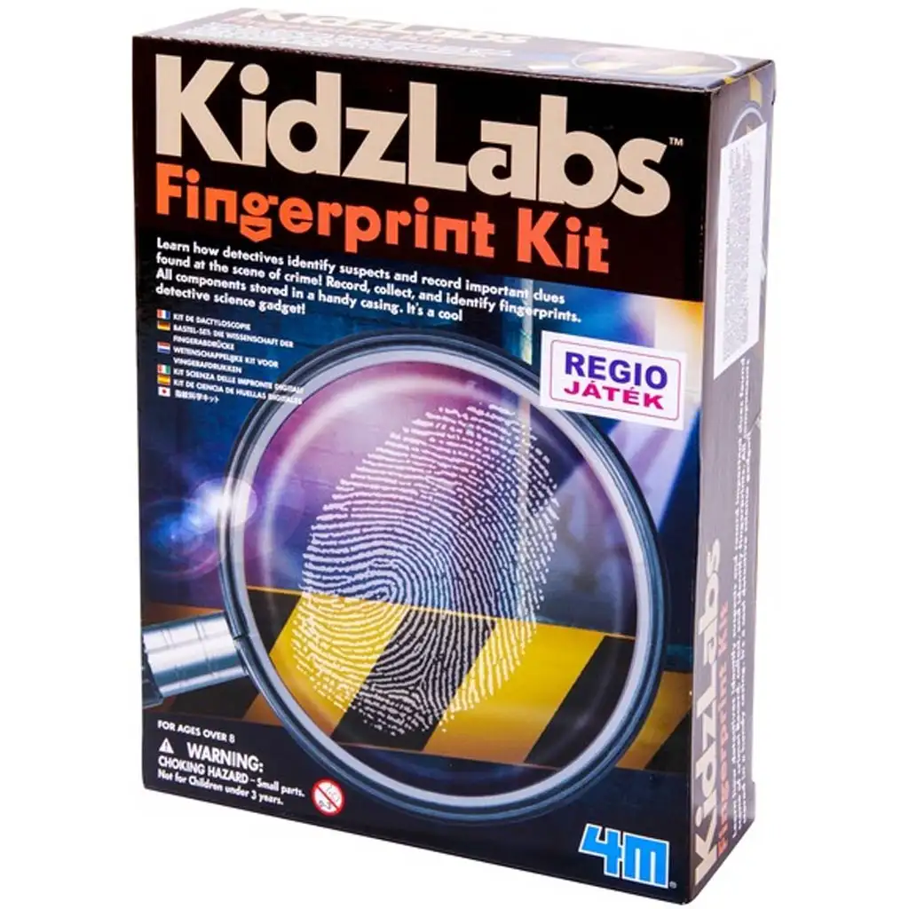 KidzLabs Fingerabdruck-Erfassungskit – Werde auch du ein Detektiv!