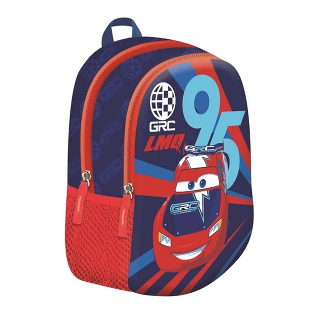 Kindergarten-Rucksack mit Cars-Motiv, 27x21x10 cm kép 1