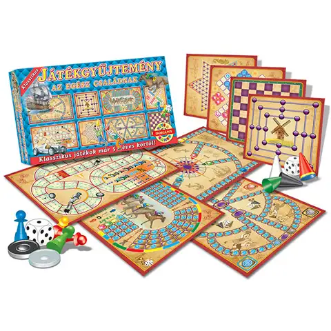 Klassische Spielesammlung für die ganze Familie - D-Toys