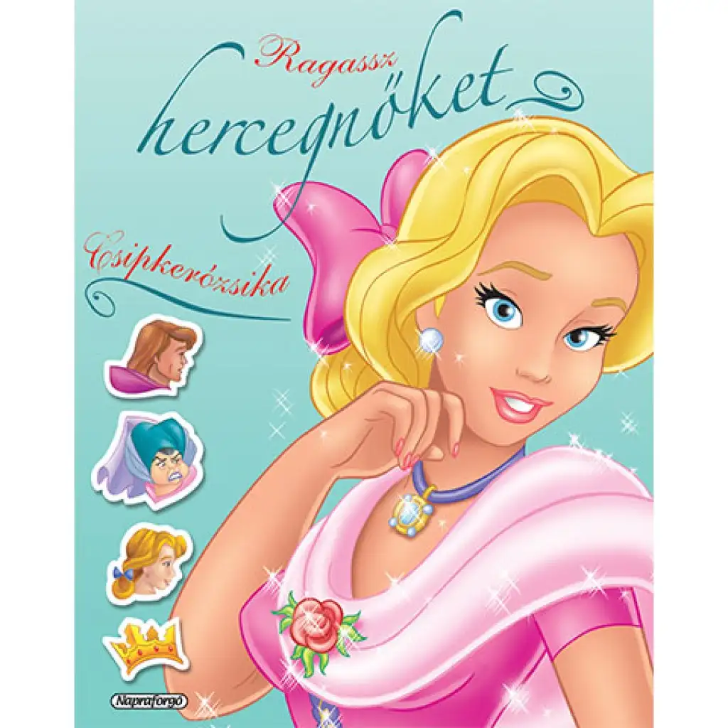 Klebe Prinzessinnen! - Dornröschen Stickerheft