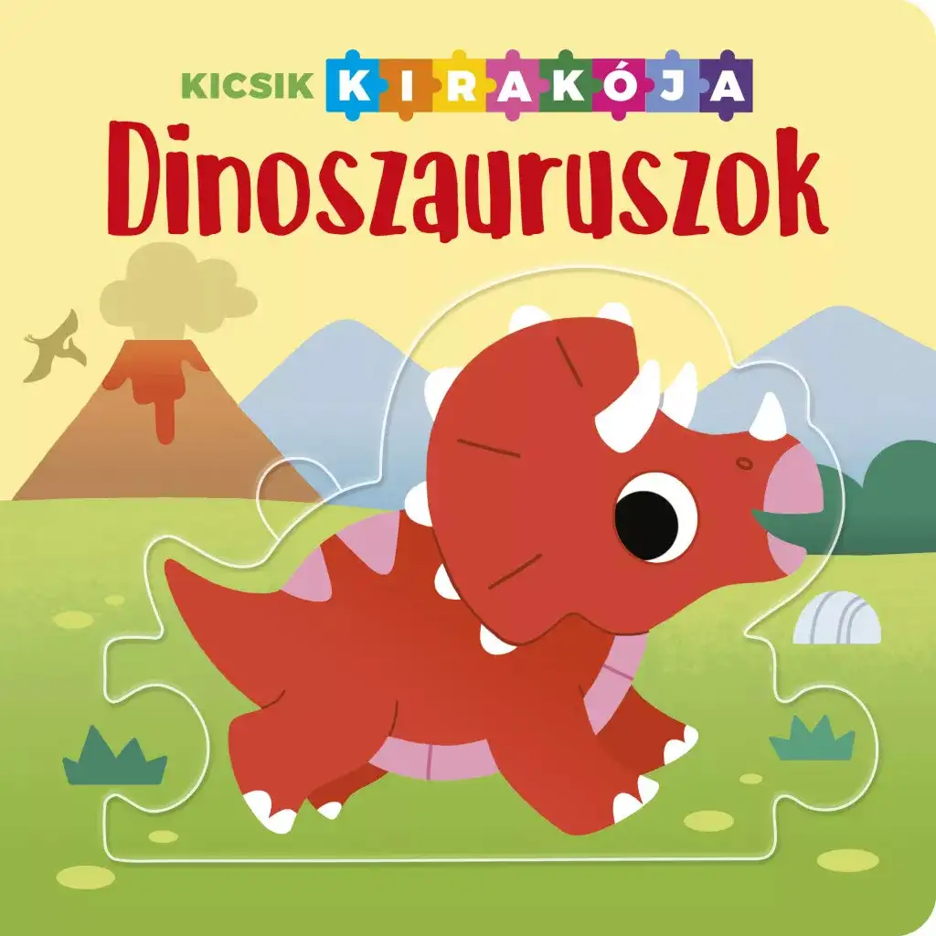 Kleines Puzzle 2. - Dinosaurier-Puzzle-Buch