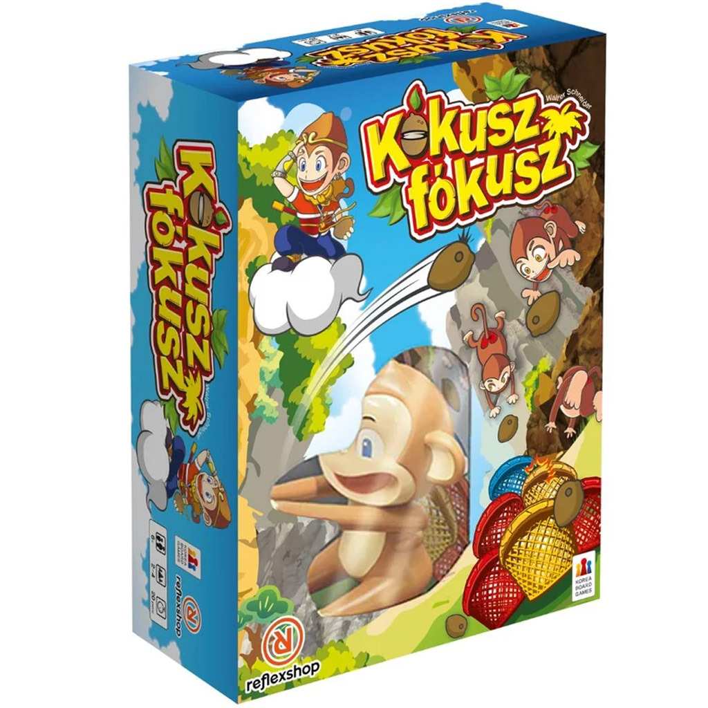 Kokosnussfokus Gesellschaftsspiel