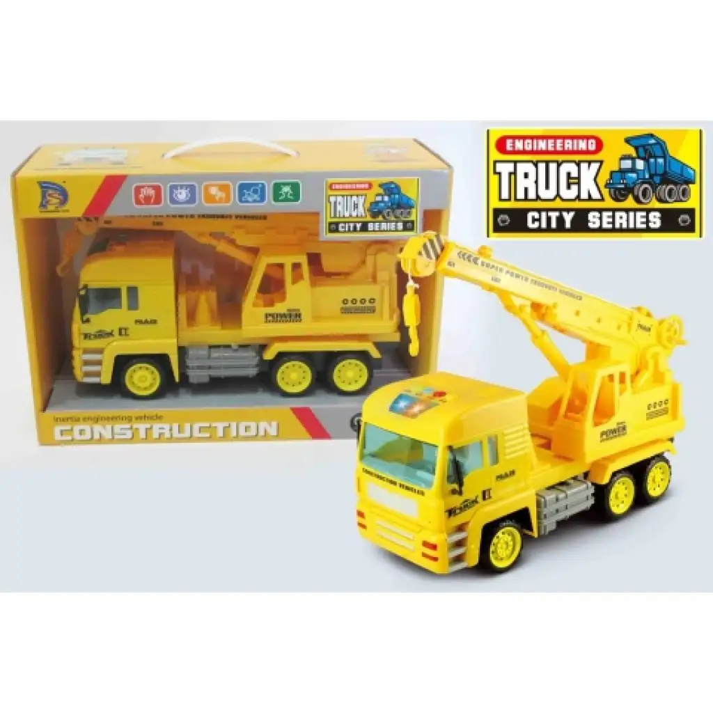 Kranwagenmodell mit Licht 27 cm