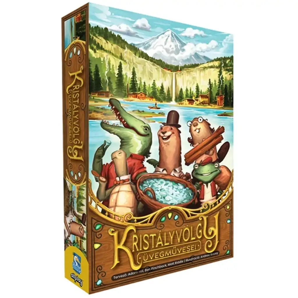 Kristalltal-Glasbläser-Brettspiel