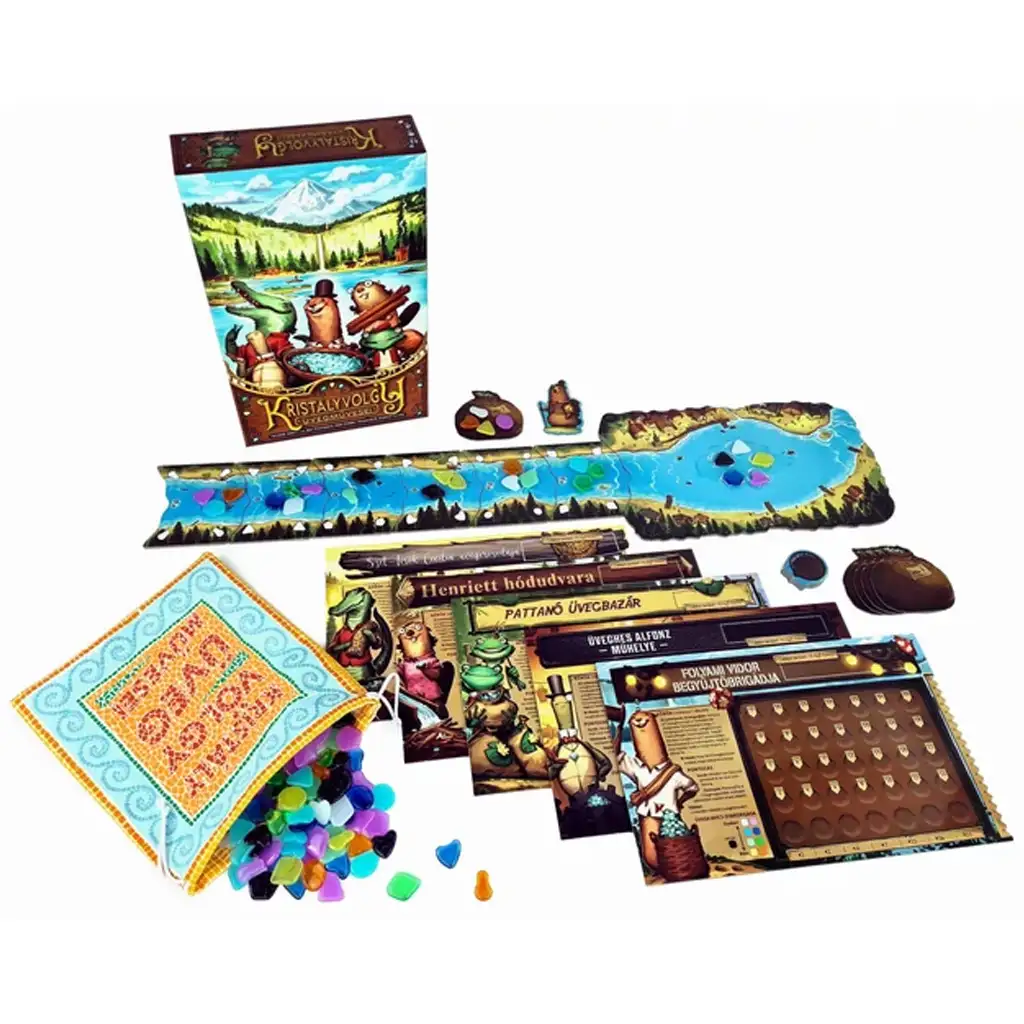 Kristalltal-Glasbläser-Brettspiel kép 6