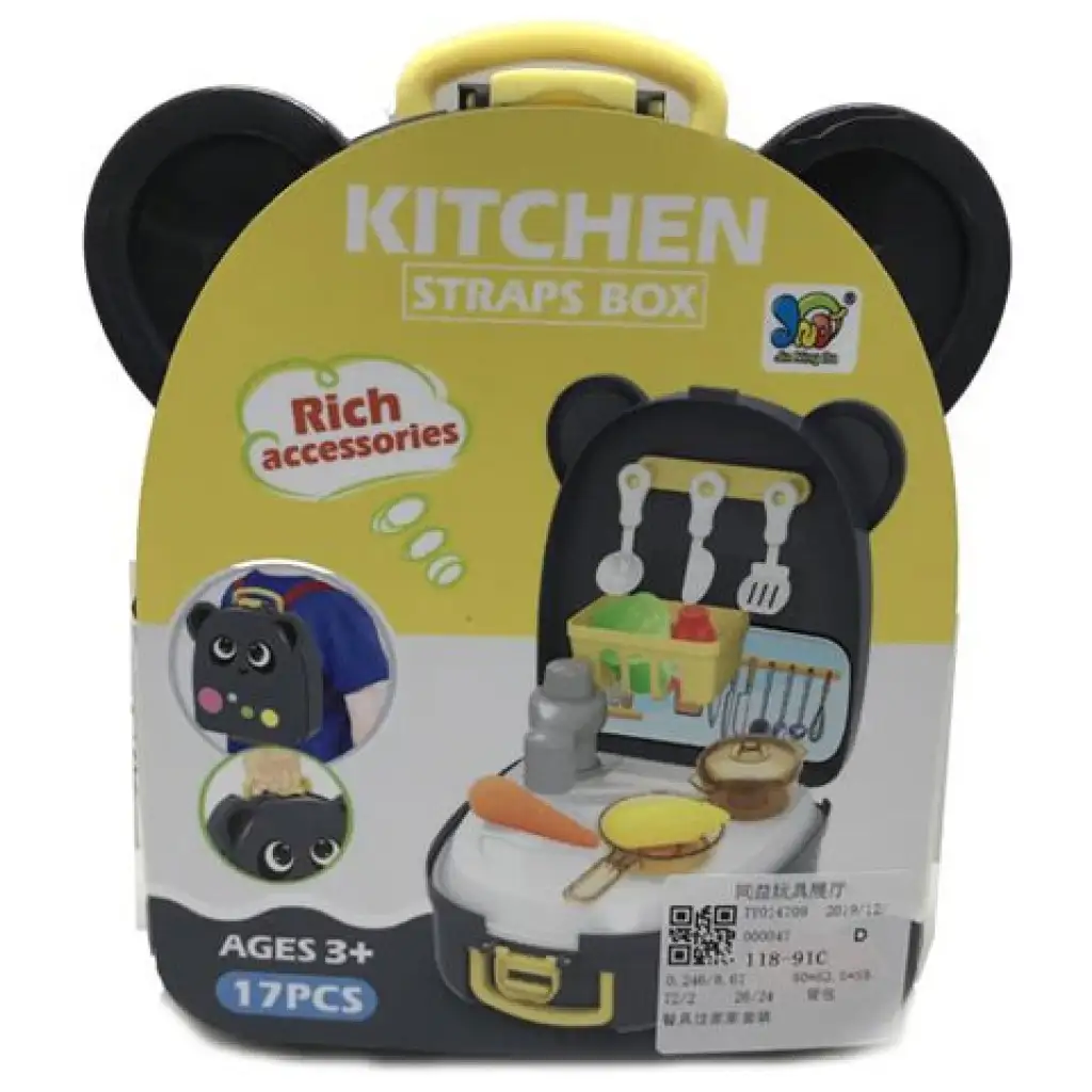 Küchenset im Bärenbehälter mit Zubehör