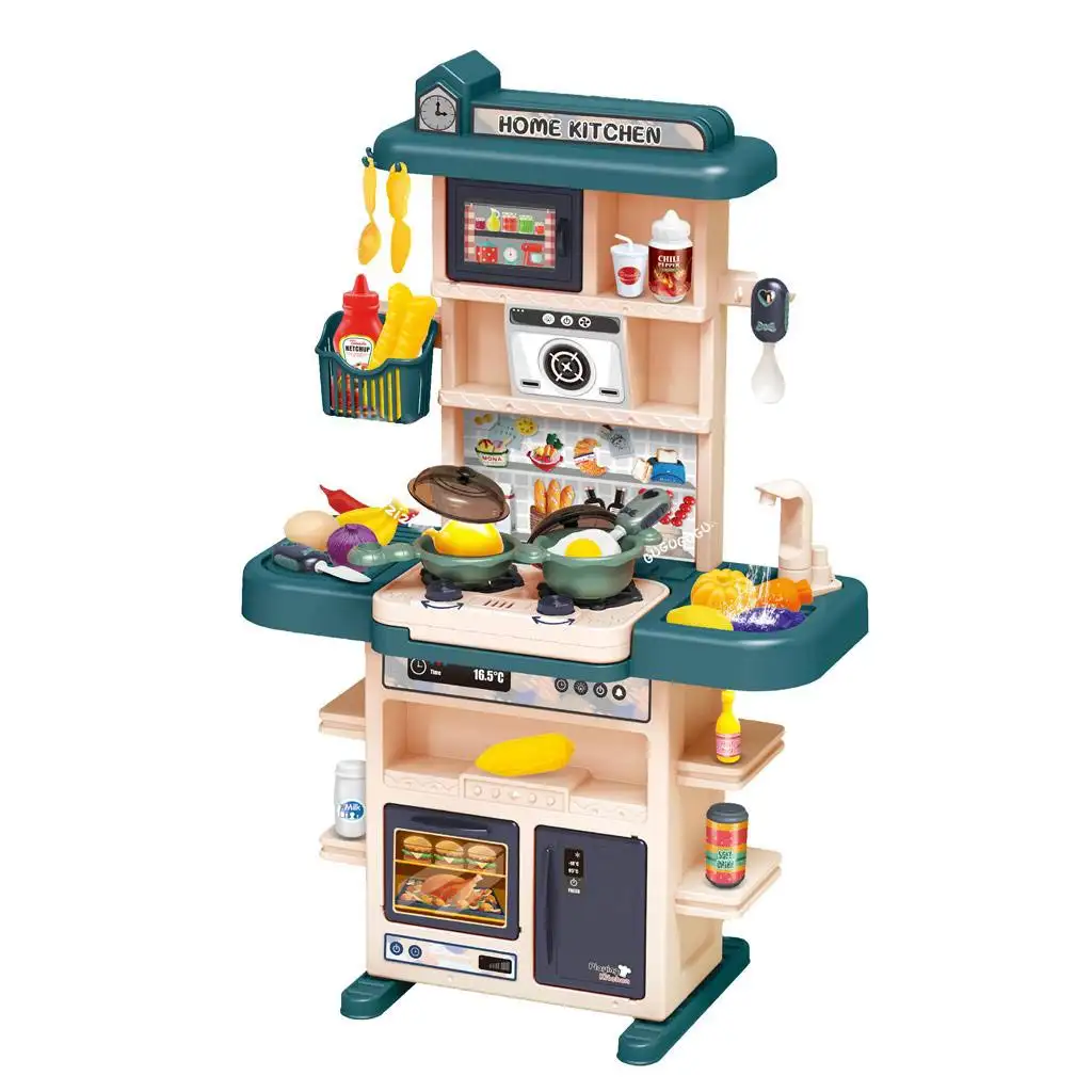 Küchenspielset in Grün mit Licht und Ton, 43-teilig kép 2