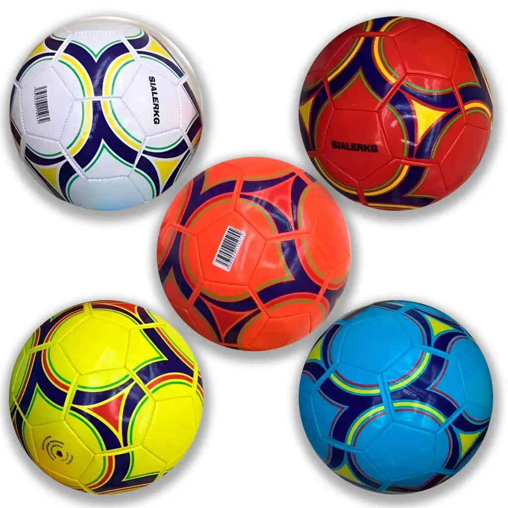 Kunstleder-Fußball in verschiedenen Farben, 23 cm