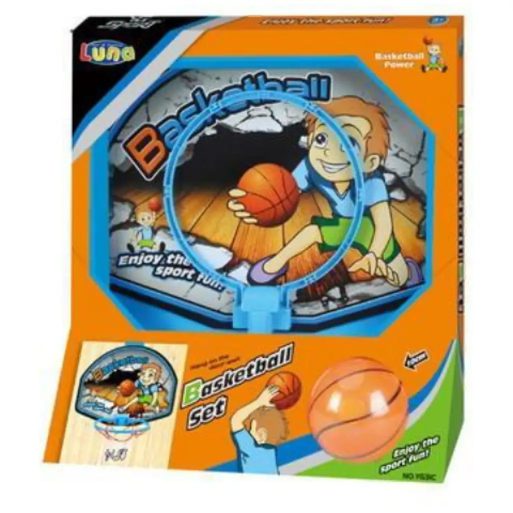 Kunststoff-Basketballkorb-Set