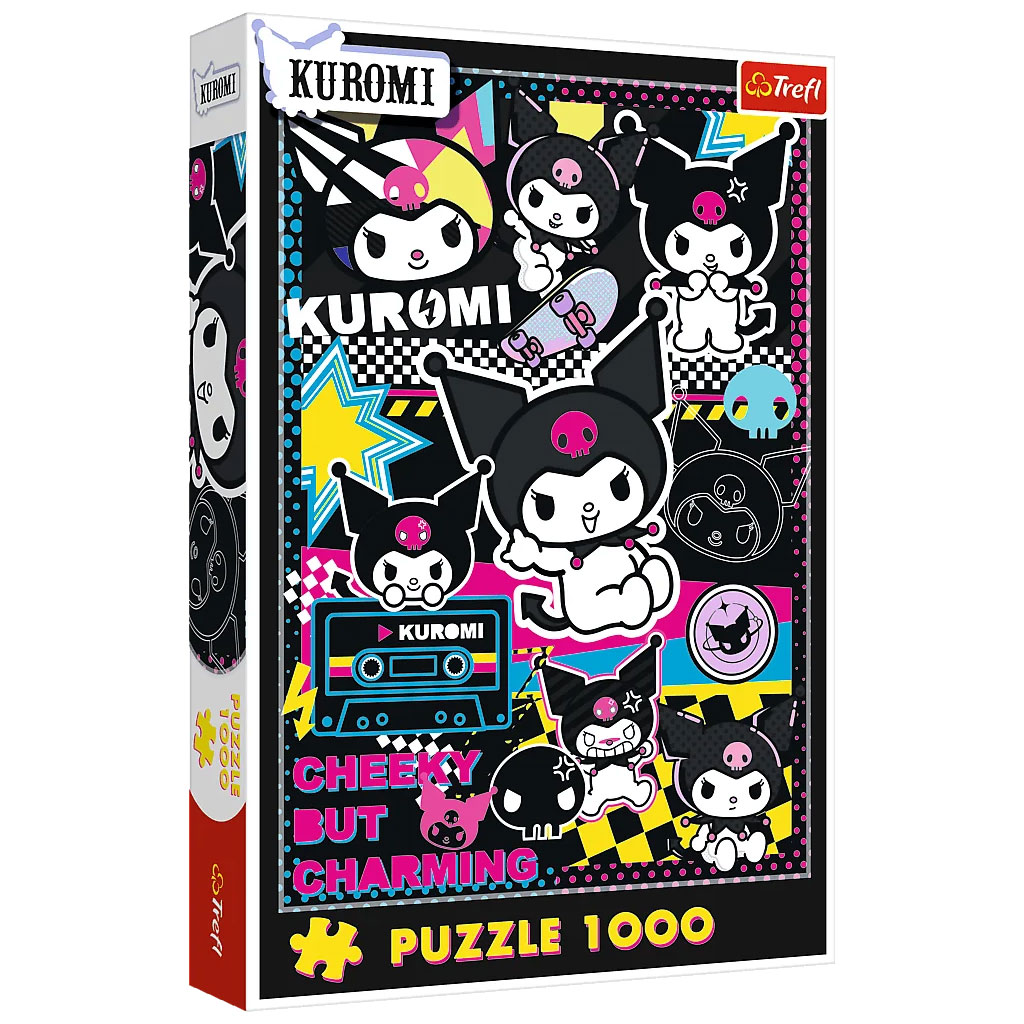 Kuromi frech-süßes 1000-teiliges Puzzle – Trefl