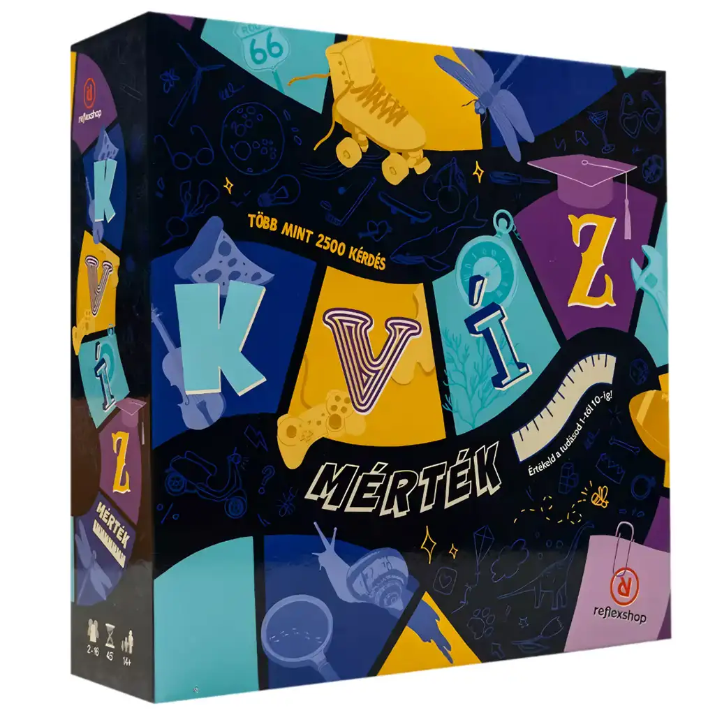 Kvízmérték Brettspiel