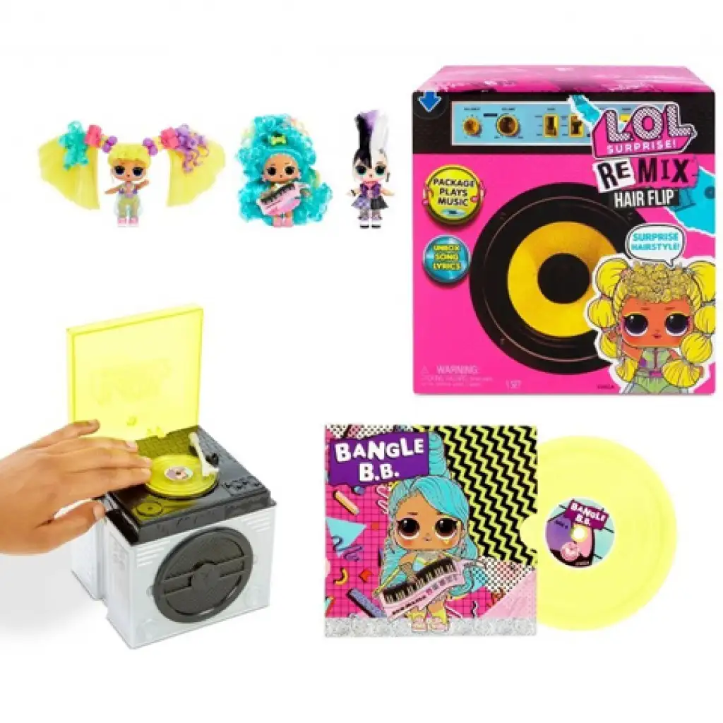 L.O.L. Surprise Remix Hairflip Überraschungspaket mit Puppe kép 2
