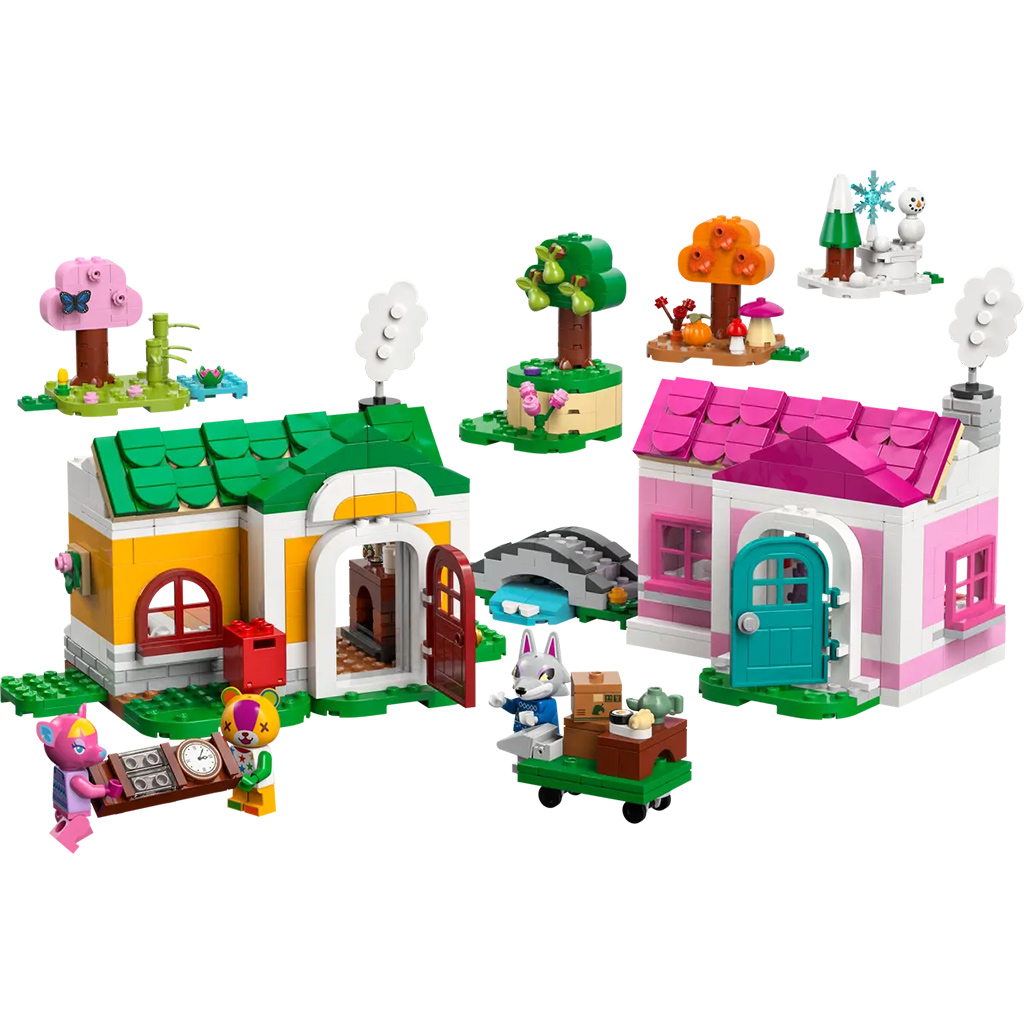 LEGO® Animal Crossing™: Kreative Häuser: Fröhliche Jahreszeiten (77057) kép 3