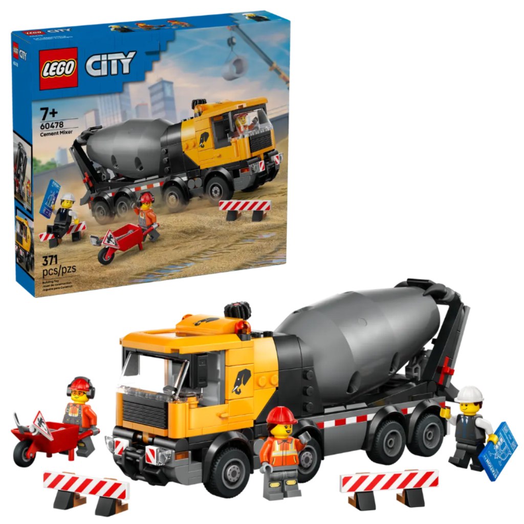 LEGO® City: Betonmischer-LKW (60478)