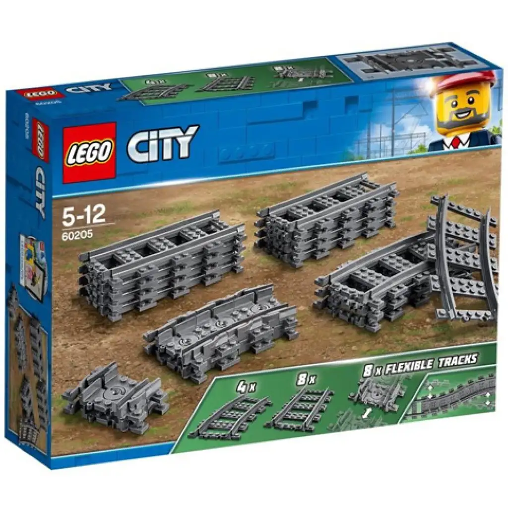 LEGO® City: Eisenbahnschienen (60205)