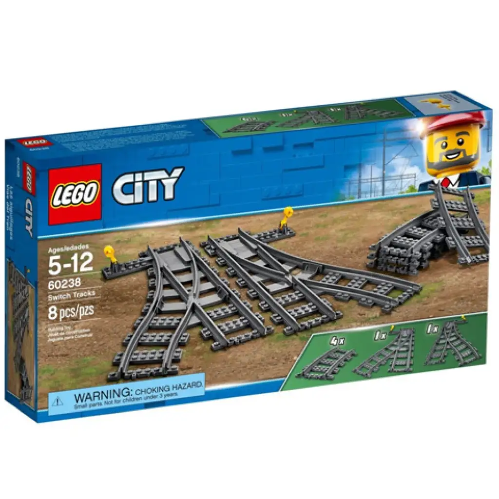 LEGO® City: Eisenbahnweichen (60238)