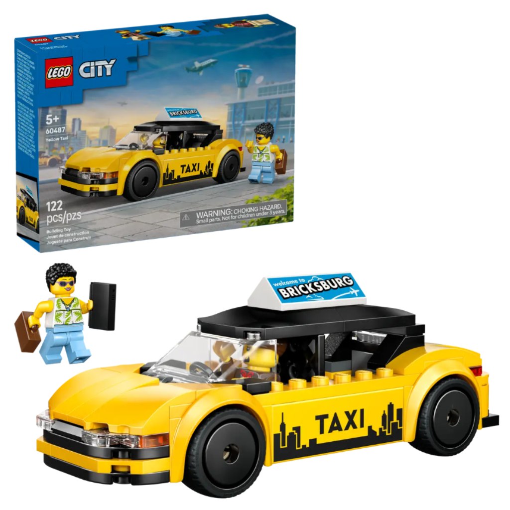 LEGO® City: Gelbes Taxi (60487)