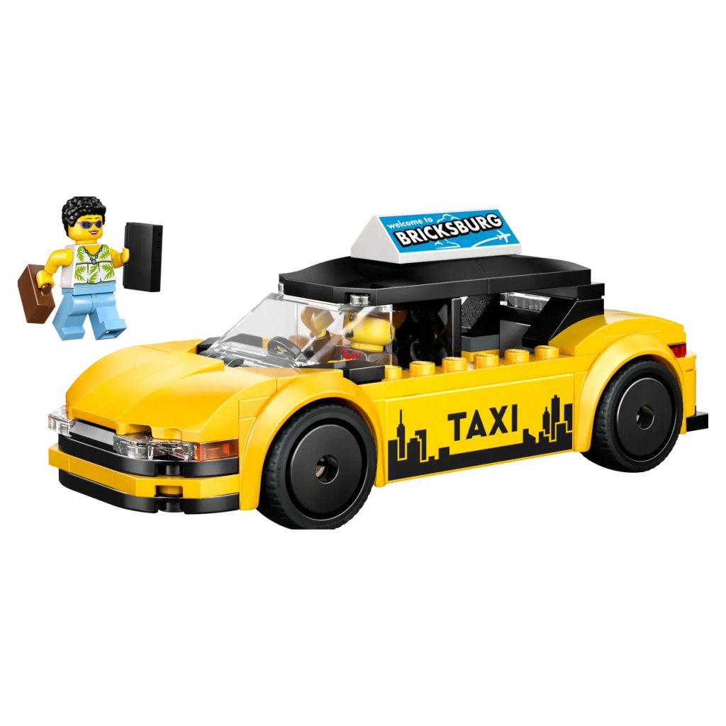LEGO® City: Gelbes Taxi (60487) kép 2