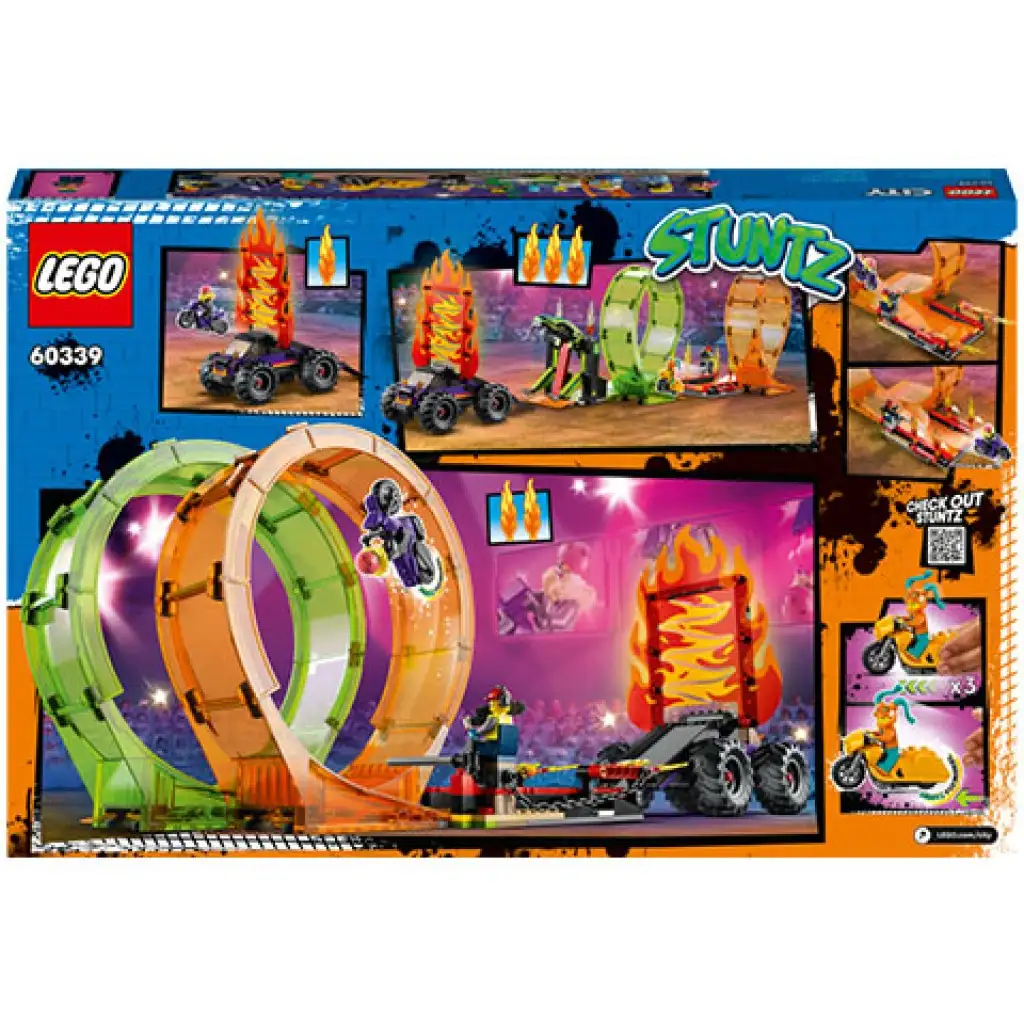 LEGO® City: Stunt-Arena mit Doppel-Looping (60339) kép 3
