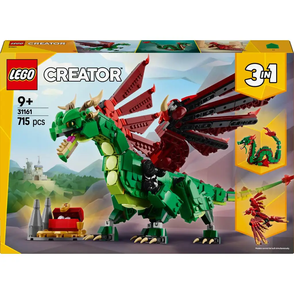 LEGO® Creator: Mittelalterlicher Drache (31161)