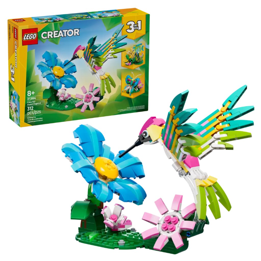 LEGO® Creator: Wilde Tiere: Farbenfroher Kolibri (31384)
