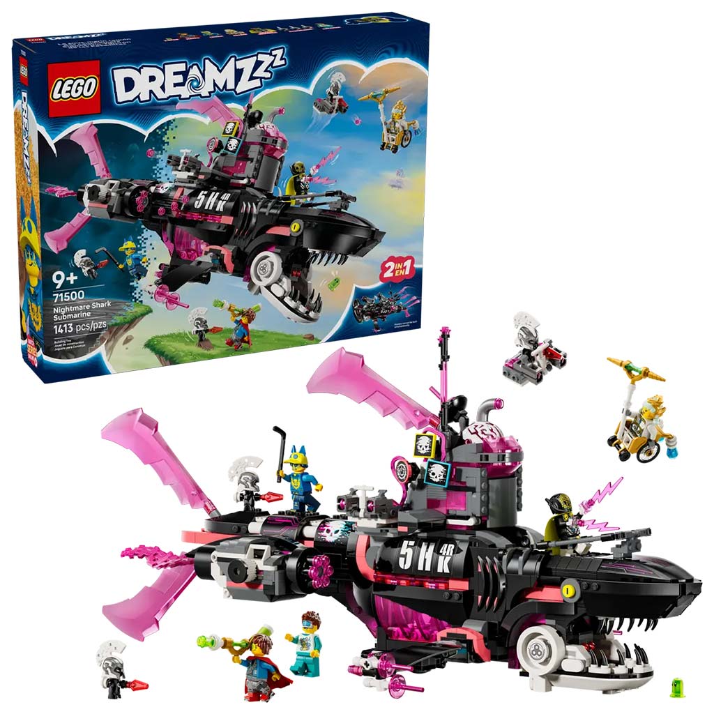 LEGO® DREAMZzz: Albtraum-Hai-U-Boot (71500)