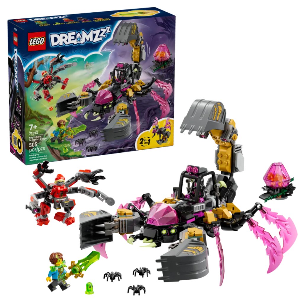 LEGO® DREAMZzz: Alptraum-Skorpion-Greifer (71513)