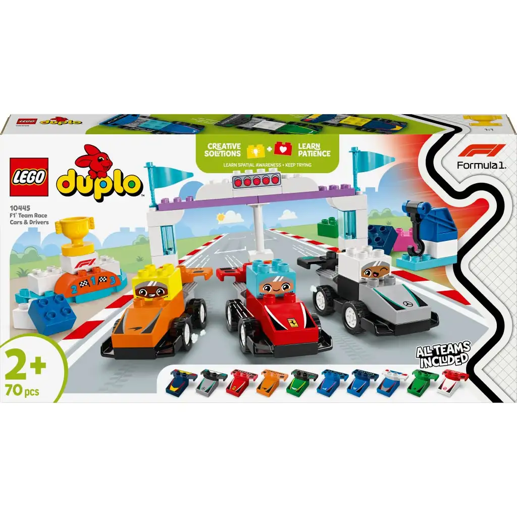 LEGO® DUPLO®: F1® Rennwagen und Fahrer (10445)