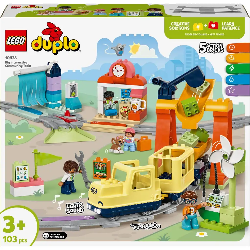 LEGO® DUPLO®: Große interaktive Eisenbahn (10428)