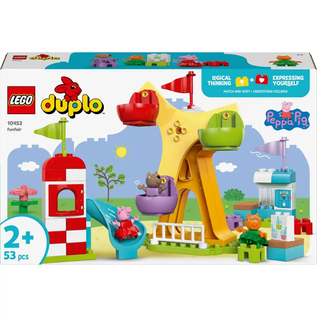 LEGO® DUPLO®: Peppa Wutz Vergnügungspark (10453)