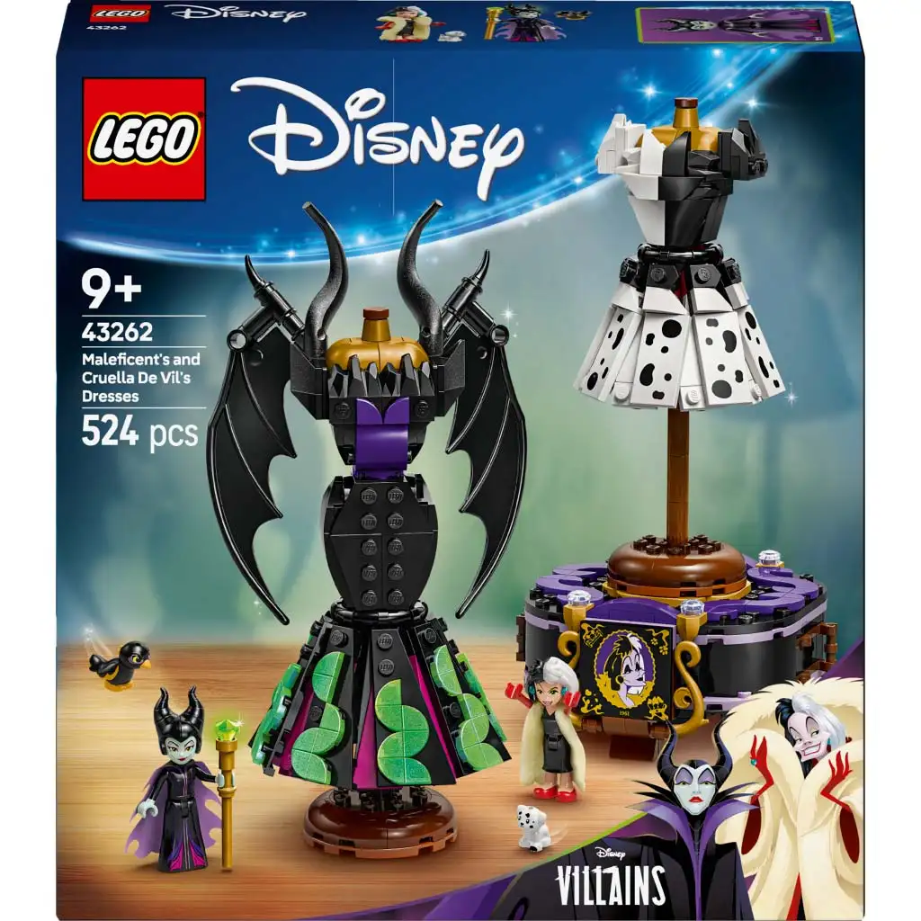 LEGO® Disney: Malefiz und Cruella de Vil Outfits (43262)