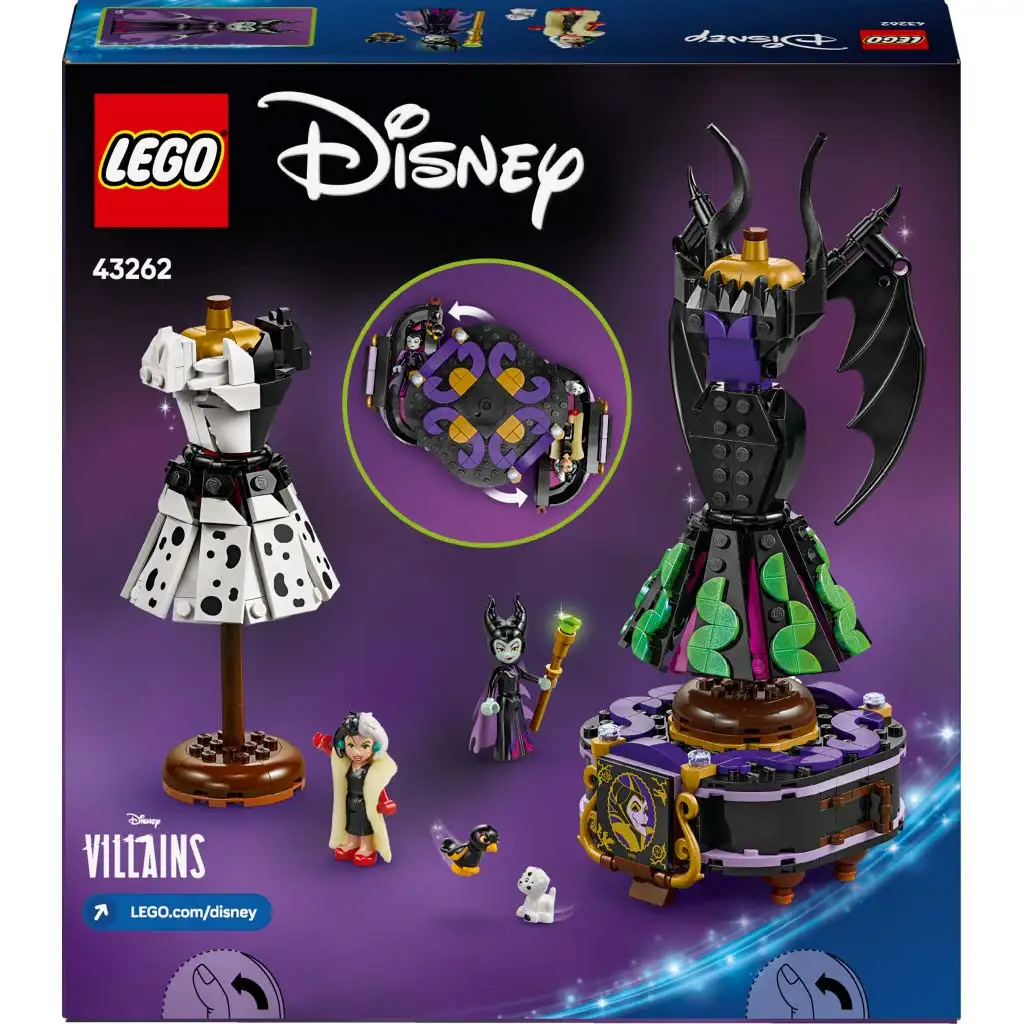 LEGO® Disney: Malefiz und Cruella de Vil Outfits (43262) kép 5