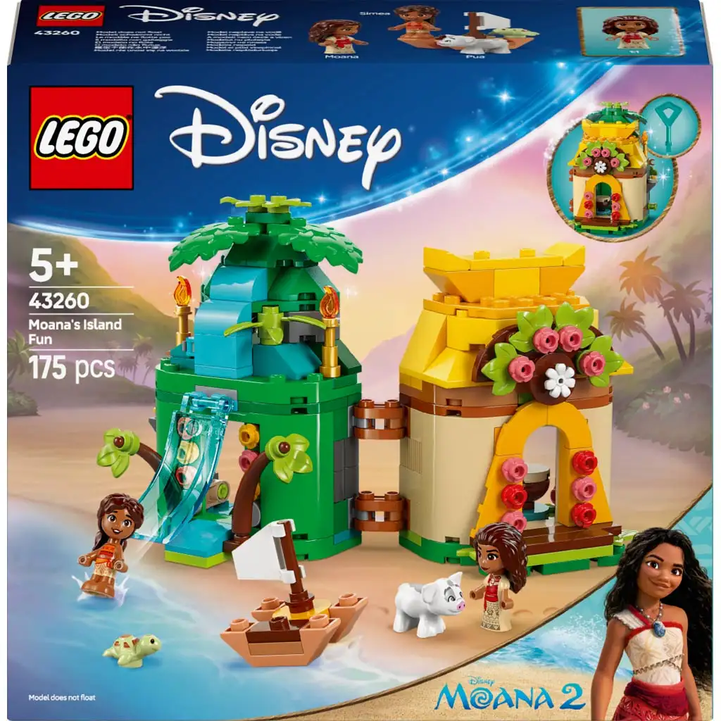 LEGO® Disney: Vaiana fröhliche Inselabenteuer (43260)